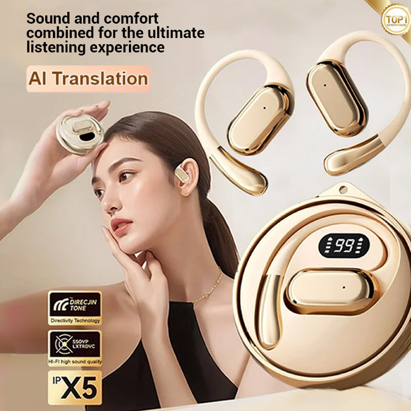 Noise Cancelling Wireless Sports Bluetooth Earphones